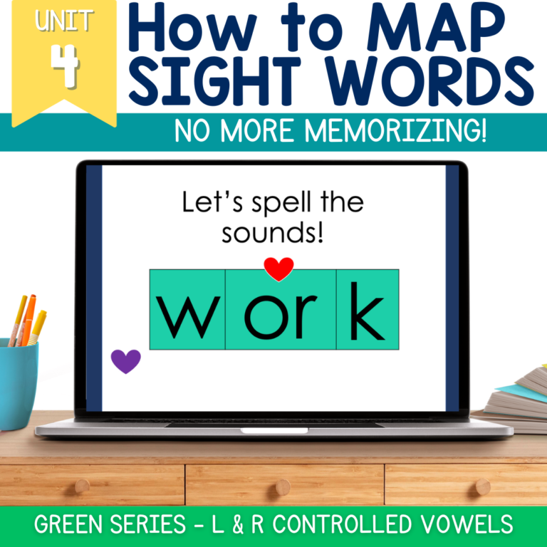 Science of Reading Sight Words – Unit 4 (Includes Heart Words)