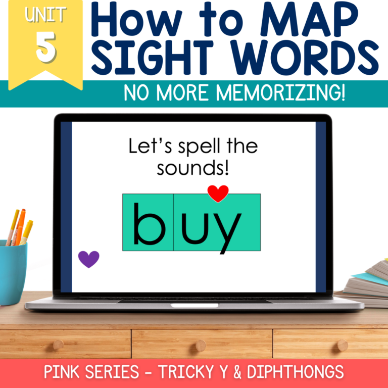 Science of Reading Sight Words – Unit 5 (Includes Heart Words)