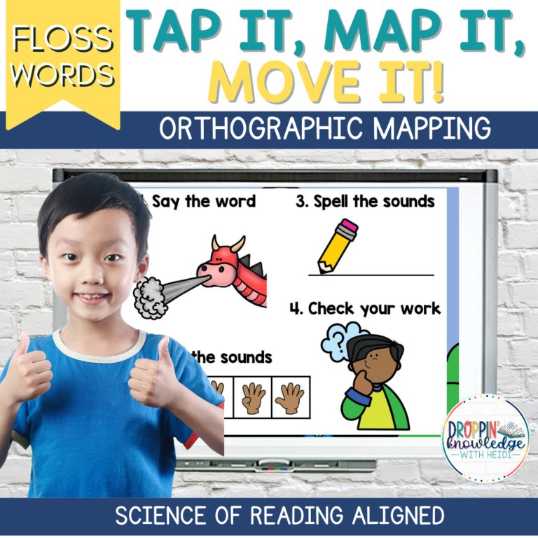 Tap It, Map It, Move It – Word Mapping Floss Words with Movement!