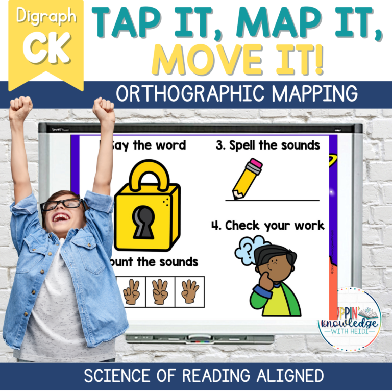 Tap It, Map It, Move It-Word Mapping CK Digraph with Movement!