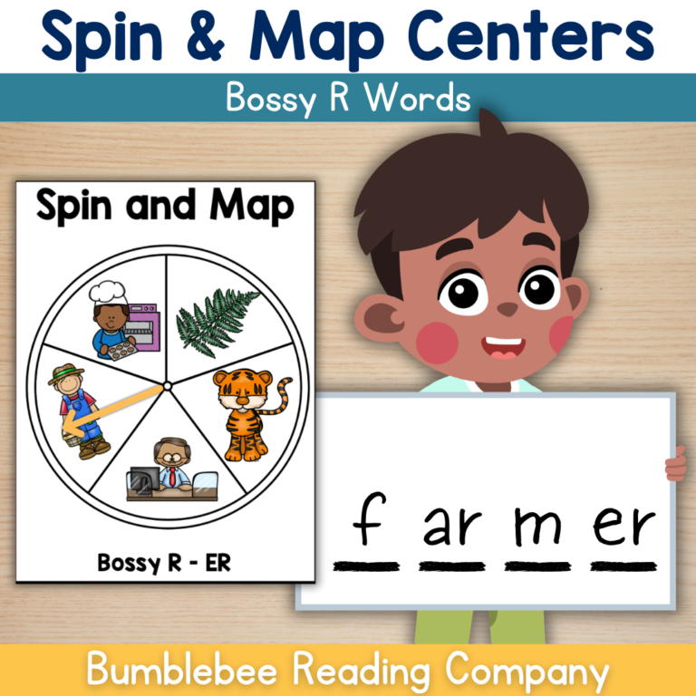 Orthographic Word Mapping with Spinners Center – Bossy R