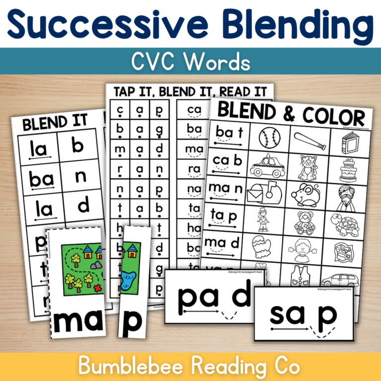 Successive Blending CVC Words