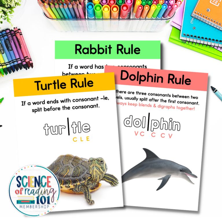 Syllable Division Posters – EXCLUSIVE