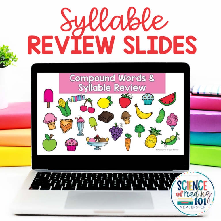 Syllable Review Slides – Show & Go! EXCLUSIVE